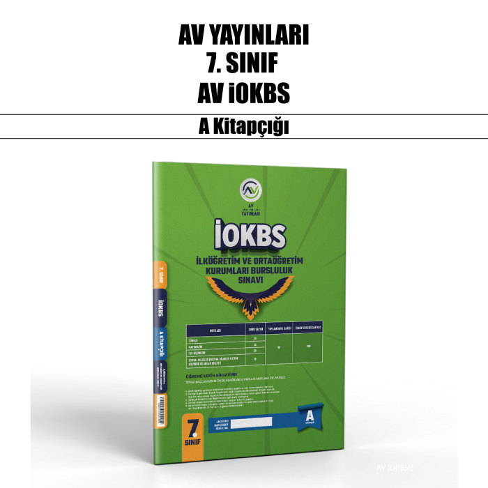 AV 07.SINIF İOKBS BURSLULUK SINAVI A - 25-26